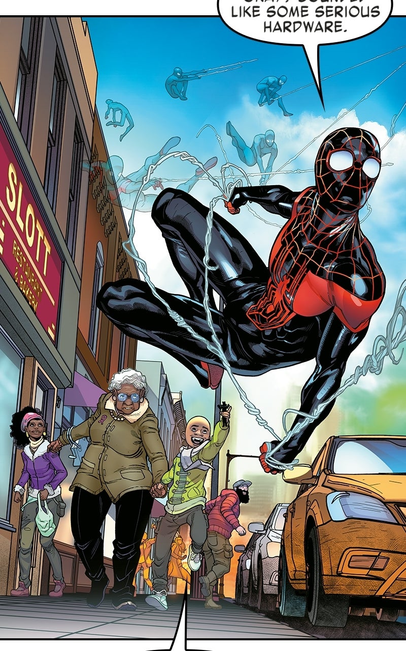 Read Miles Morales: Spider-Man chapter 9 image 11 on Lezhin