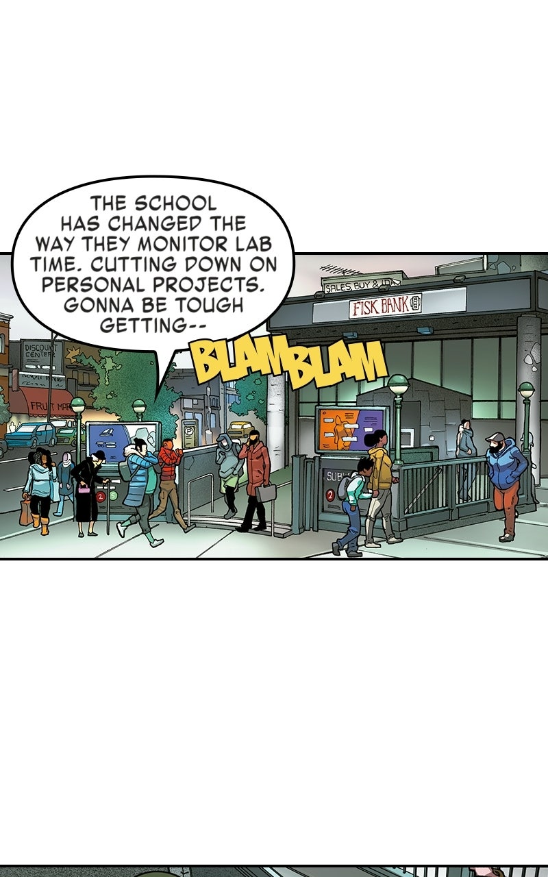 Read Miles Morales: Spider-Man chapter 9 image 8 on Lezhin