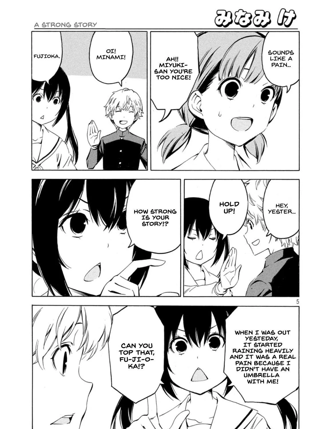 Read Minami-ke chapter 424 image 8 on Lezhin
