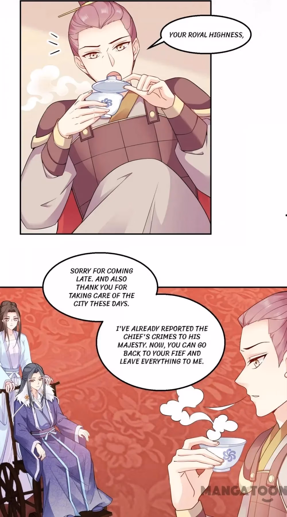 Read Mind Reading Princess chapter 123 image 26 on Lezhin