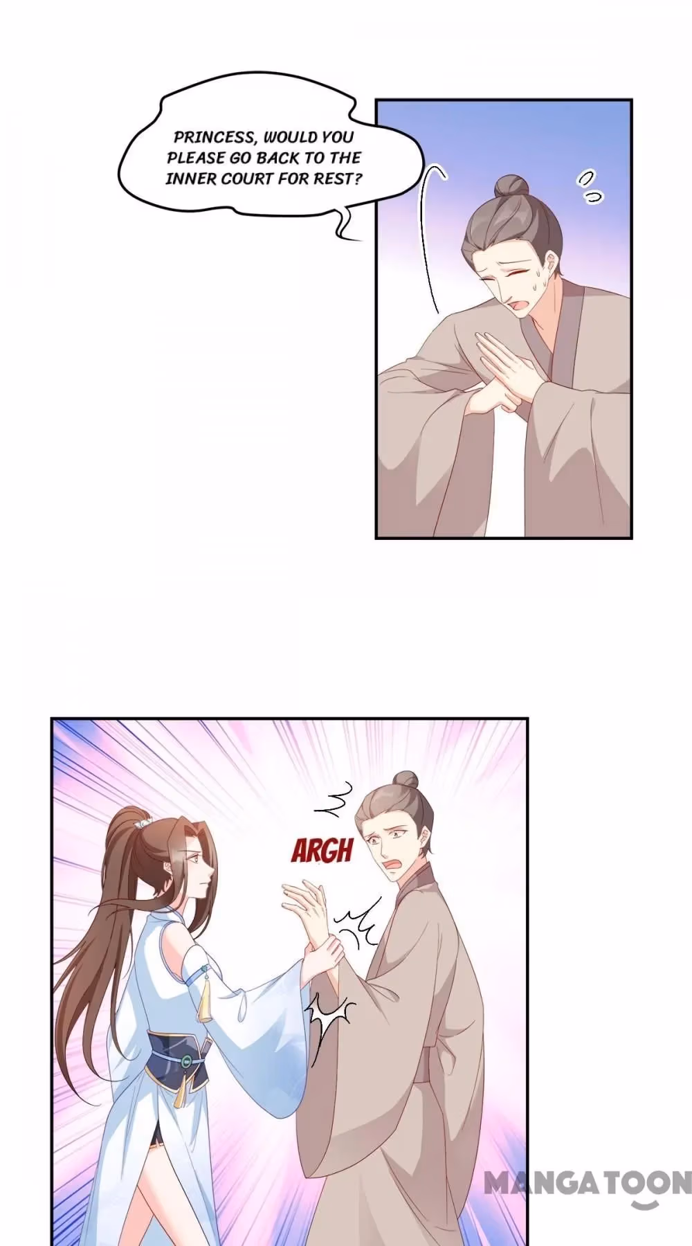 Read Mind Reading Princess chapter 149 image 18 on Lezhin