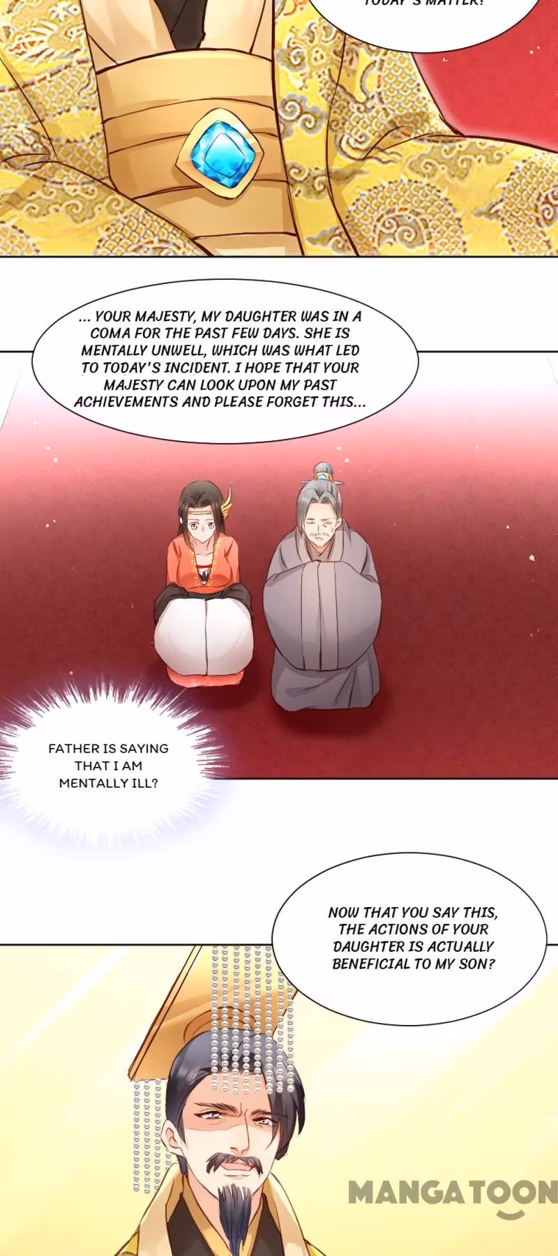 Read Mind Reading Princess chapter 3 image 18 on Lezhin