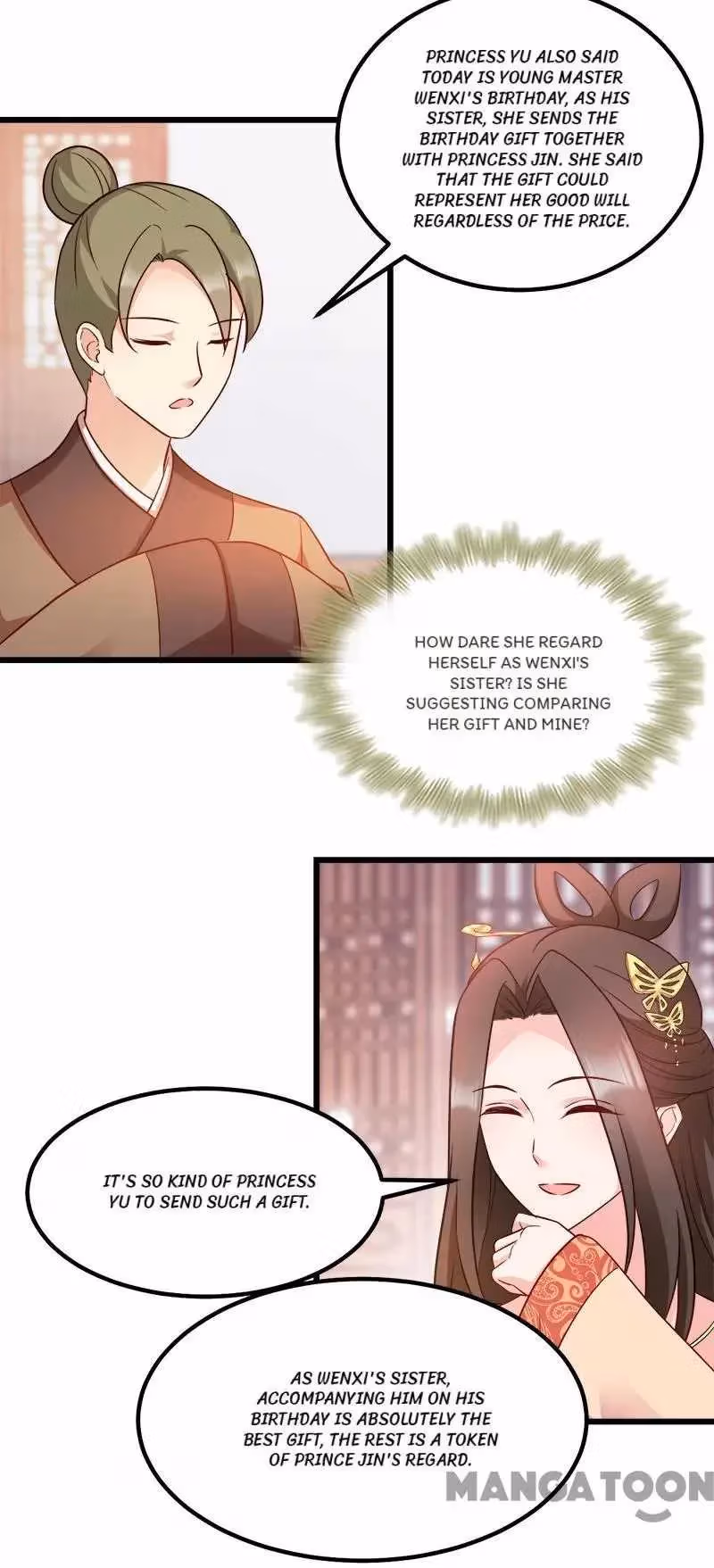 Read Mind Reading Princess chapter 90 image 4 on Lezhin