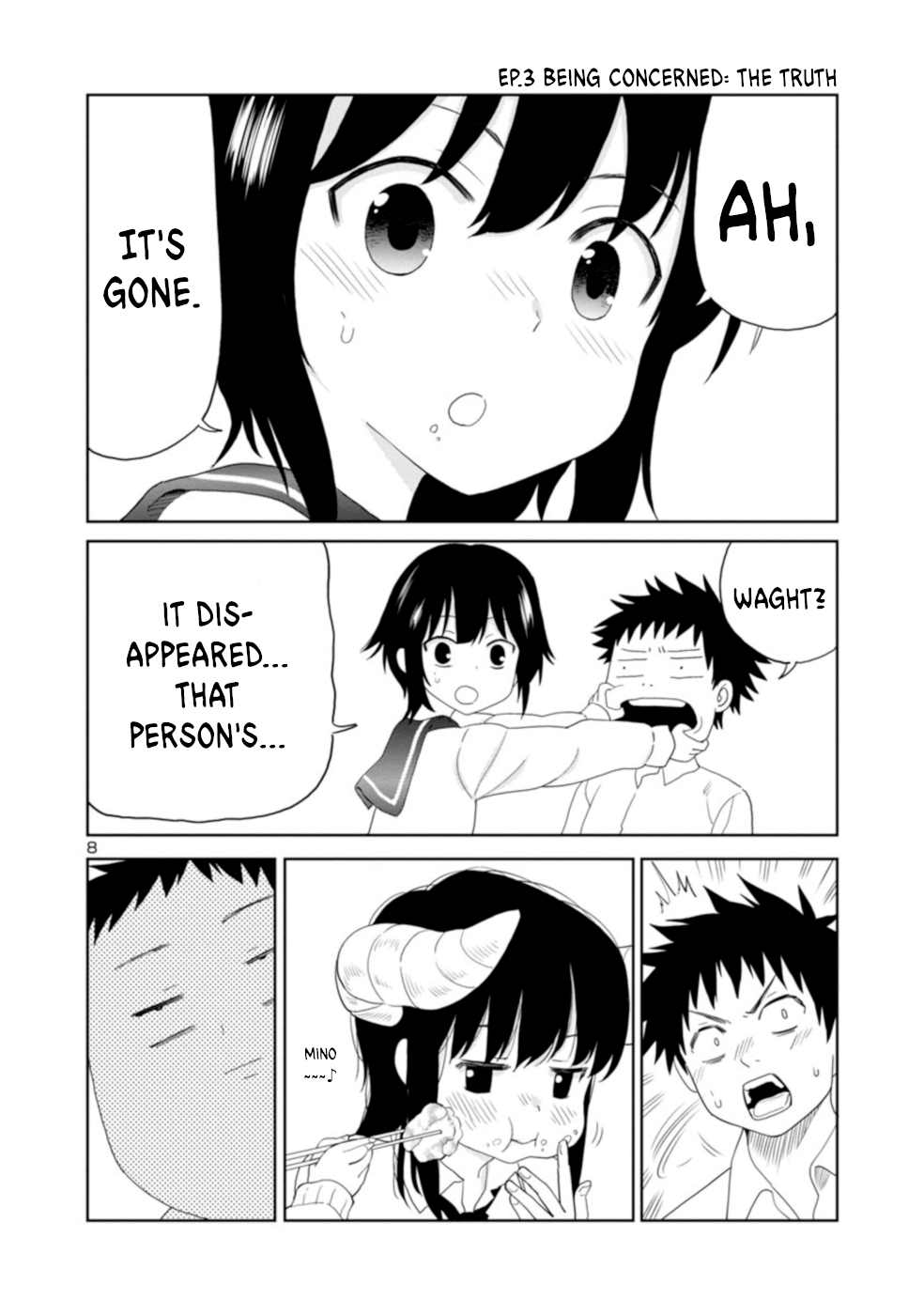 Mino-san no Sore, Sawattemo Ii? Chapter 21 page 8 - 
