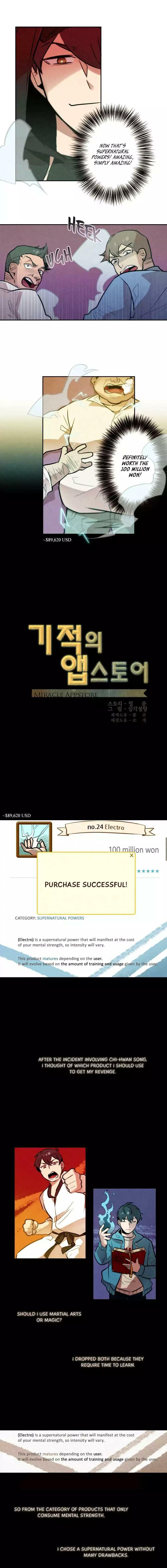 Read Miracle App Store chapter 12 image 5 on Lezhin