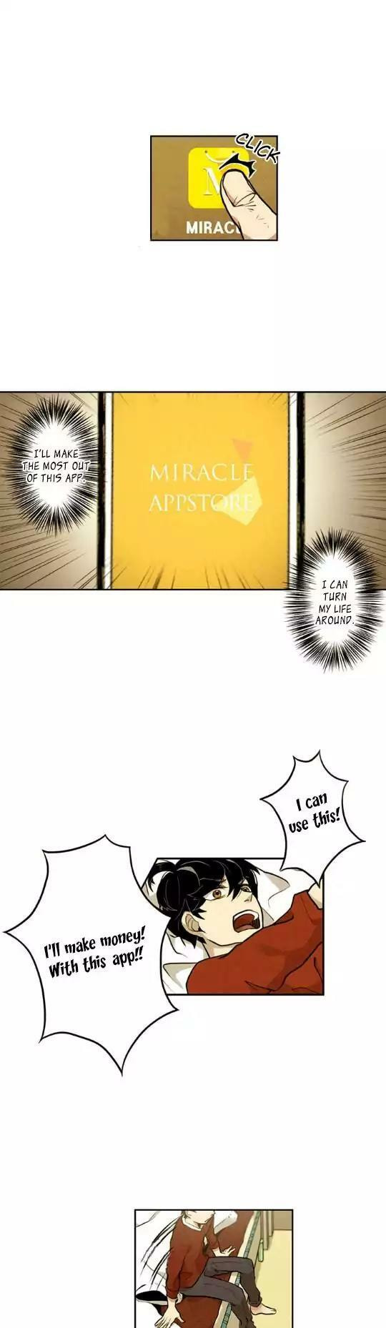 Read Miracle App Store chapter 2 image 11 on Lezhin