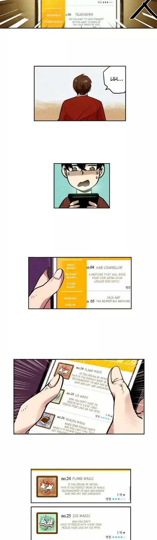 Read Miracle App Store chapter 2 image 7 on Lezhin