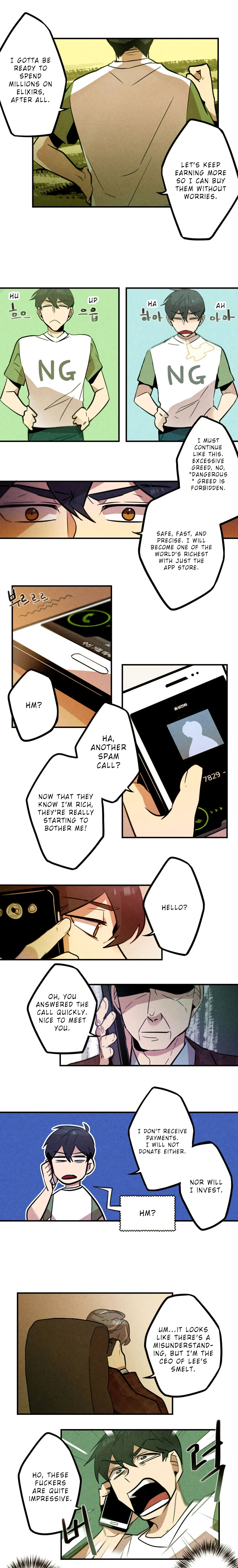 Read Miracle App Store chapter 36 image 3 on Lezhin