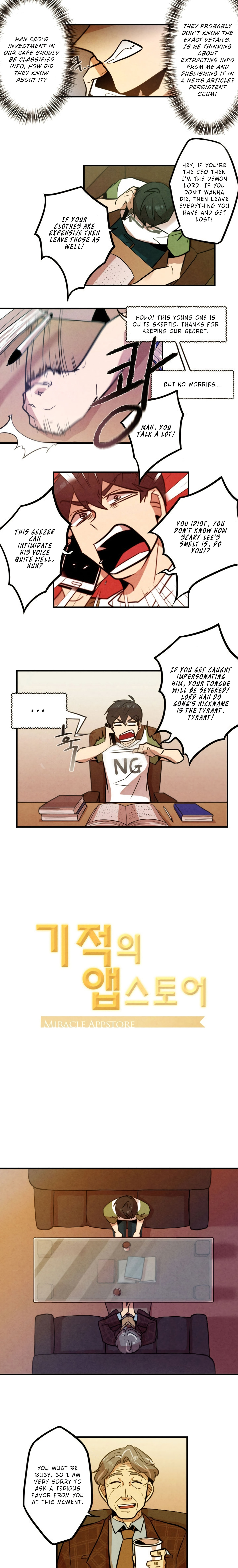 Read Miracle App Store chapter 36 image 4 on Lezhin