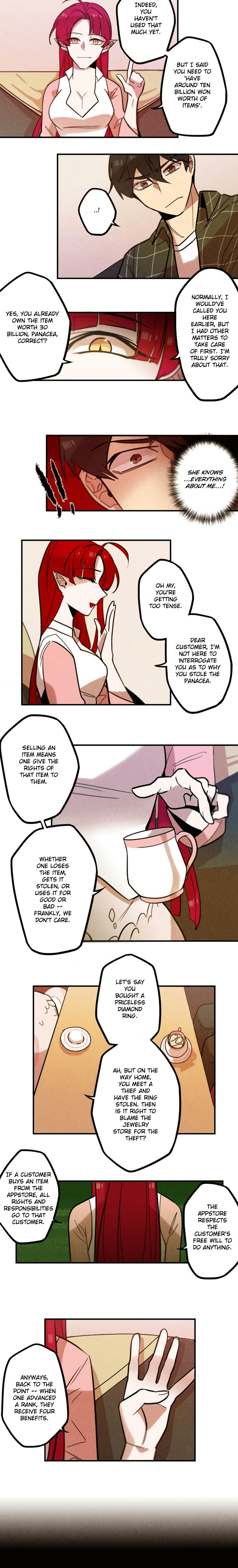 Read Miracle App Store chapter 49 image 8 on Lezhin