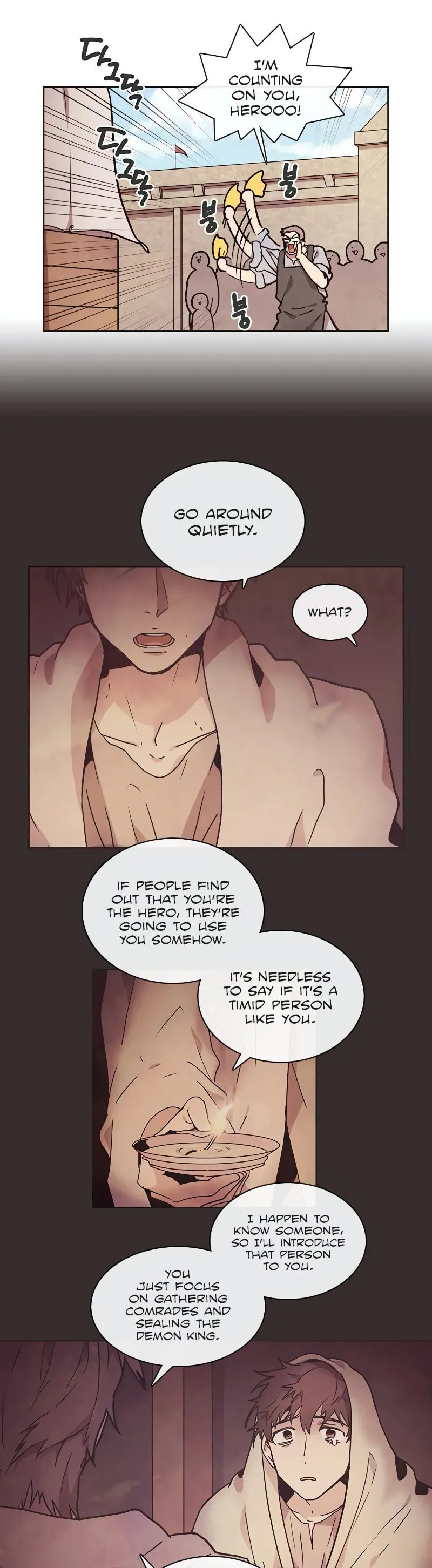 Read Miracle! Hero-nim chapter 10 image 8 on Lezhin