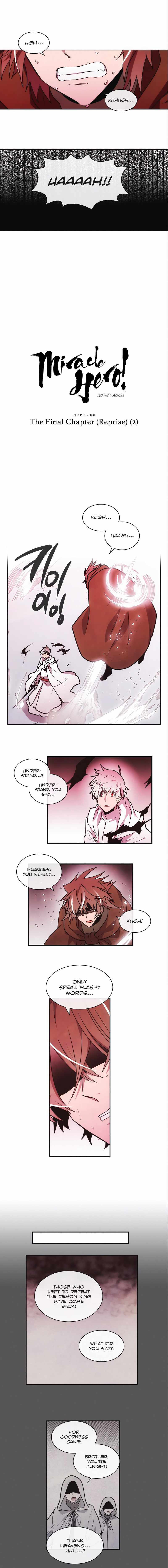 Read Miracle! Hero-nim chapter 101 image 1 on Lezhin