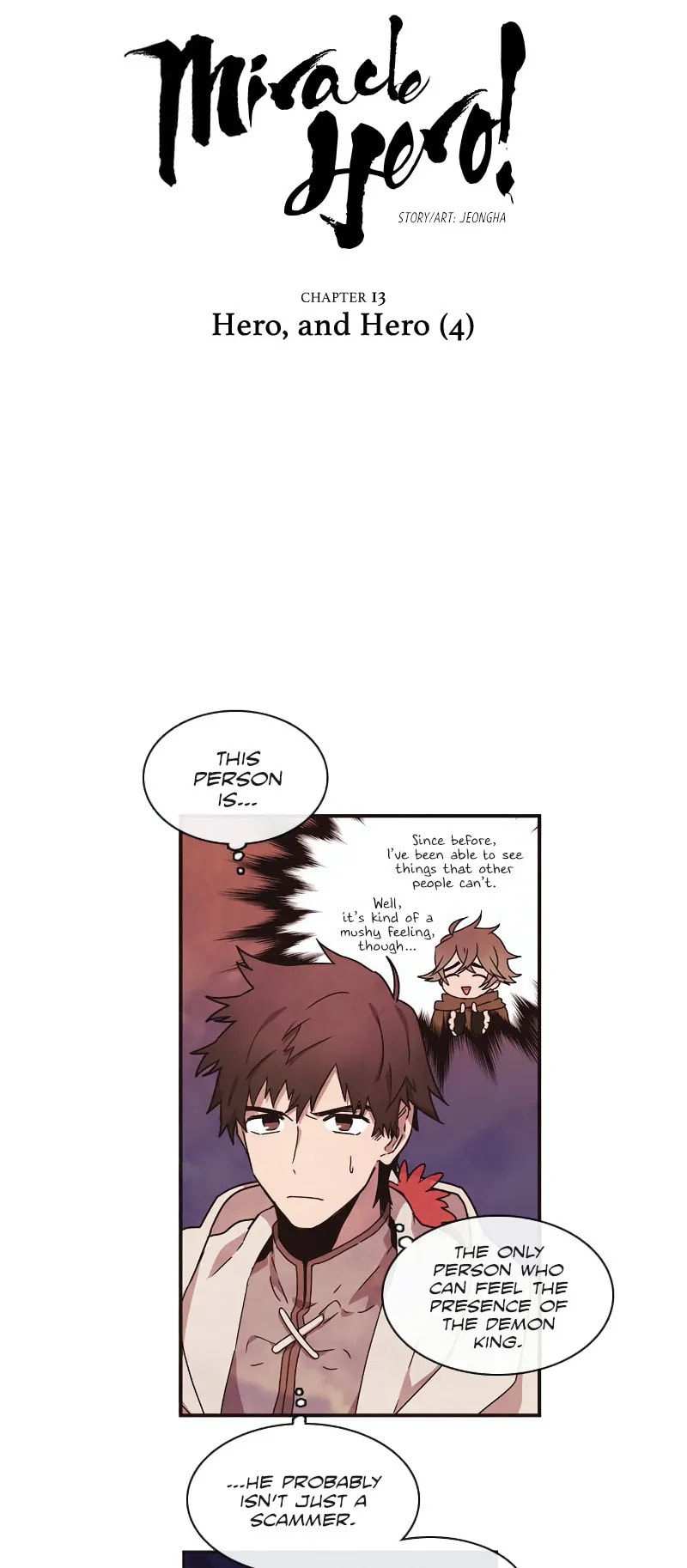 Read Miracle! Hero-nim chapter 13 image 5 on Lezhin