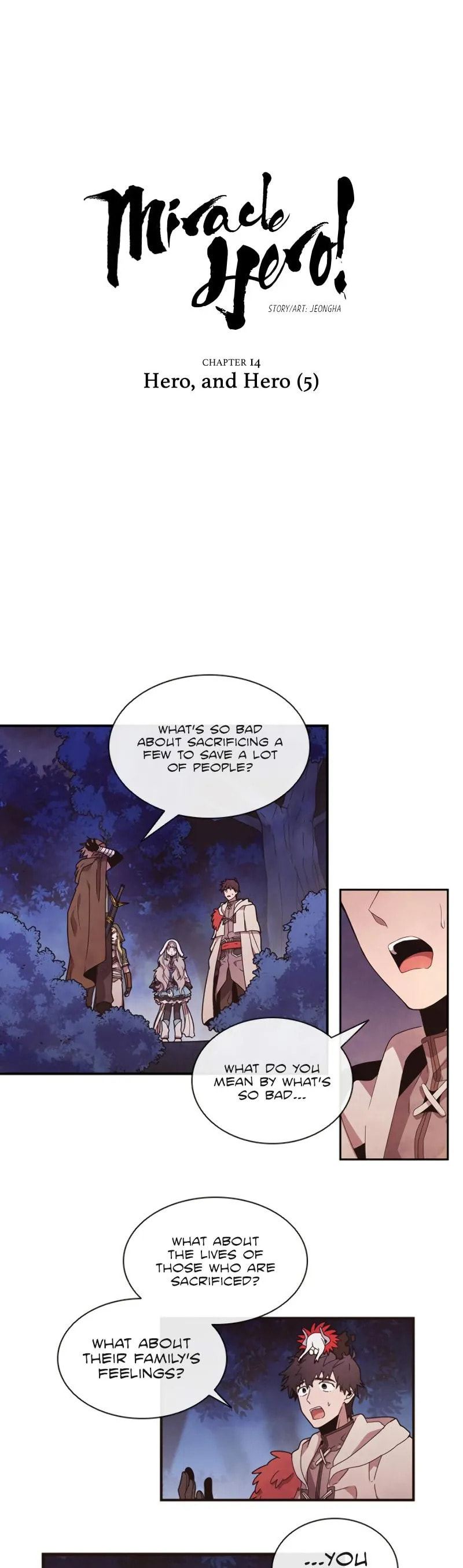 Read Miracle! Hero-nim chapter 14 image 5 on Lezhin