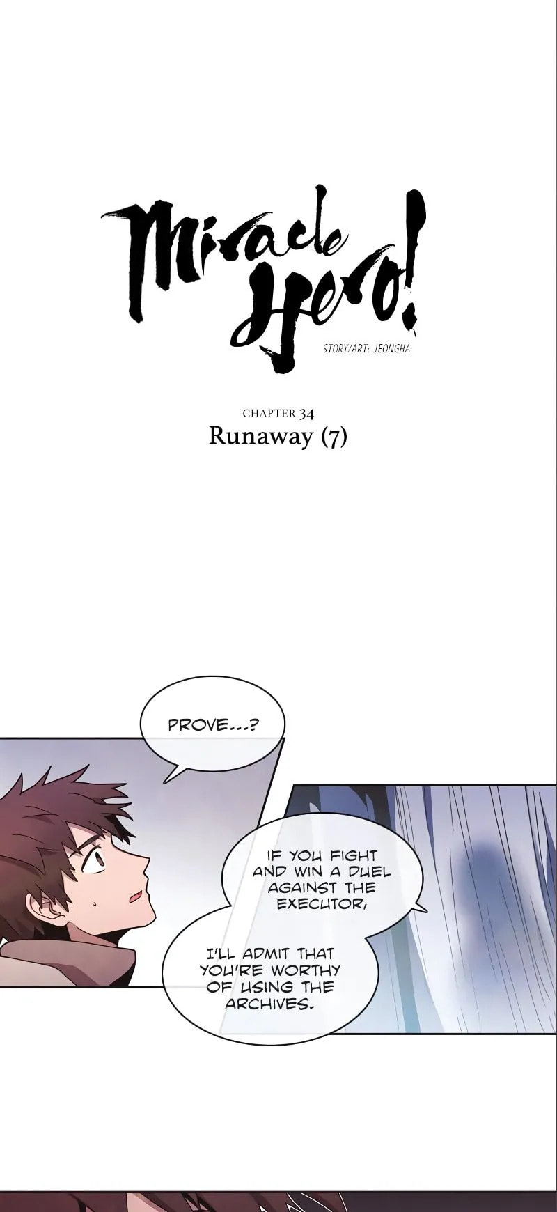Read Miracle! Hero-nim chapter 34 image 4 on Lezhin