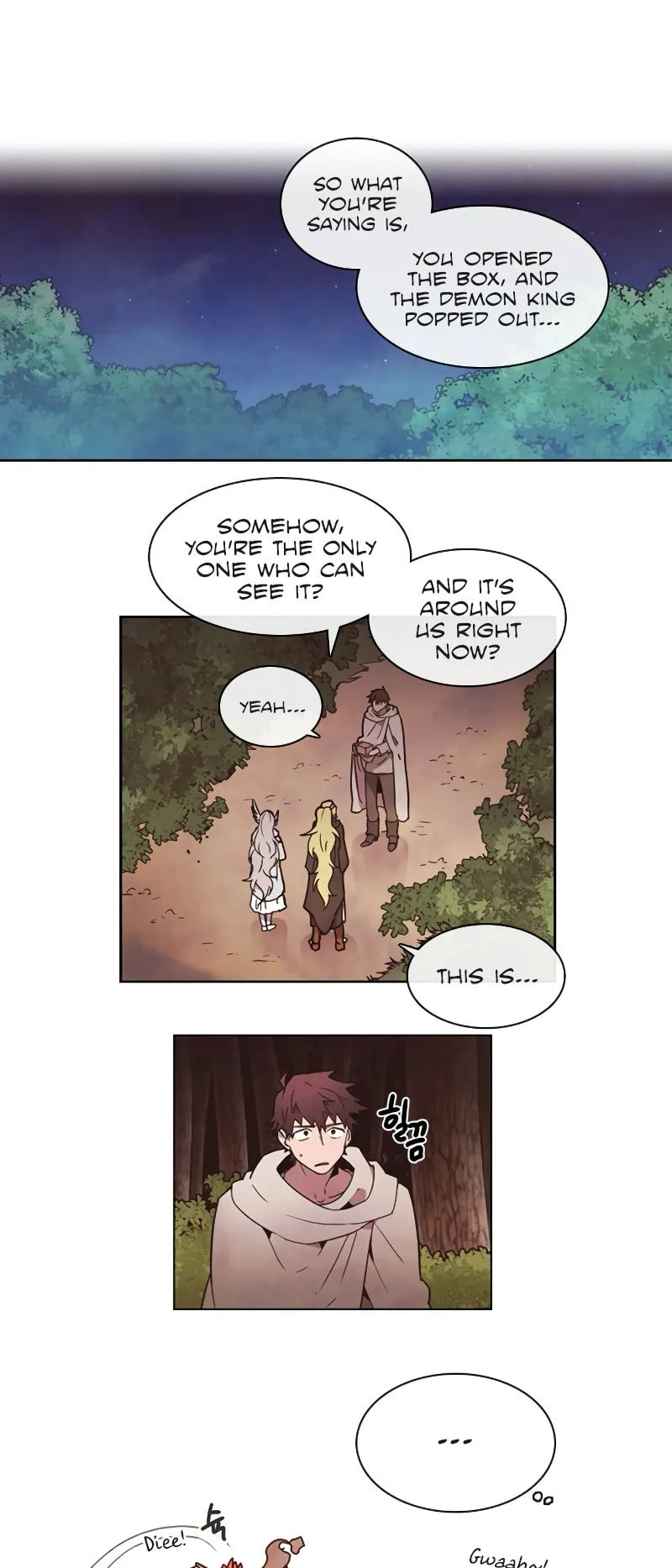 Read Miracle! Hero-nim chapter 4 image 12 on Lezhin