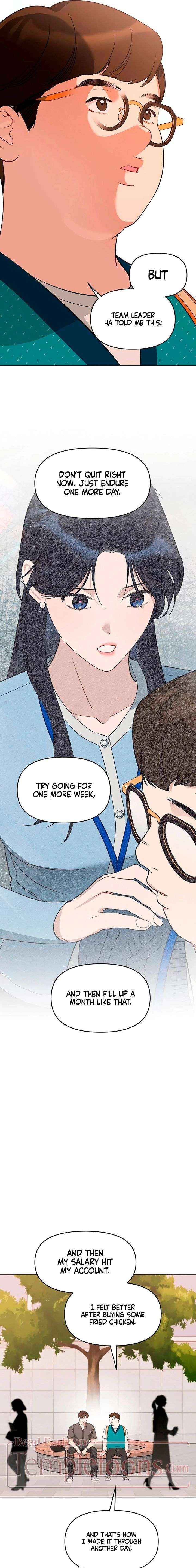 Read Misfortune at Work chapter 105 image 11 on Lezhin