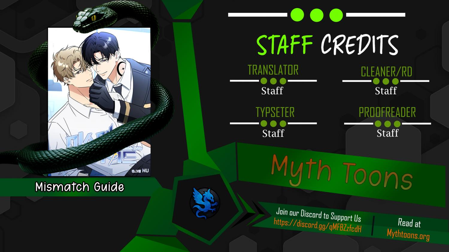 Read Mismatch Guide chapter 13 image 1 on Lezhin