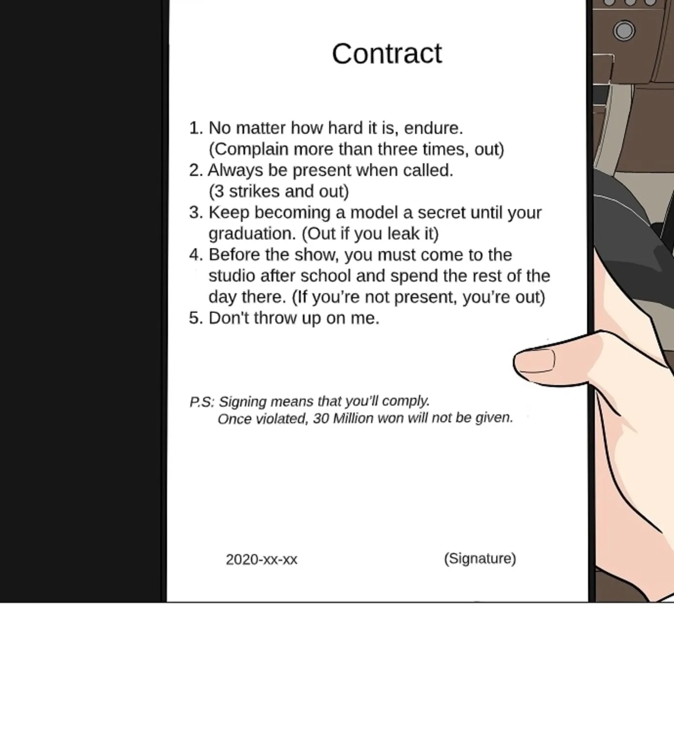 Read Miss 180 chapter 8 image 3 on Lezhin