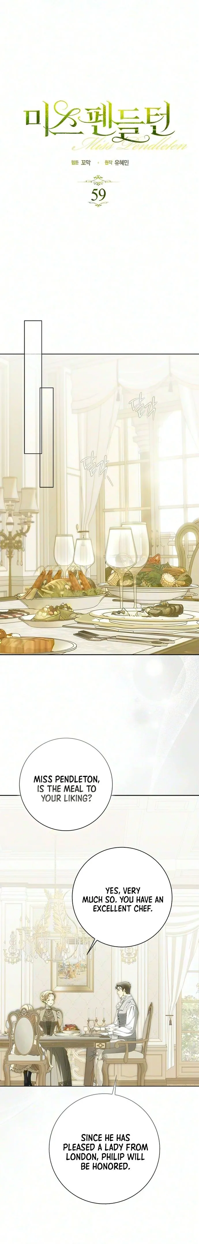 Read Miss Pendleton chapter 60 image 3 on Lezhin