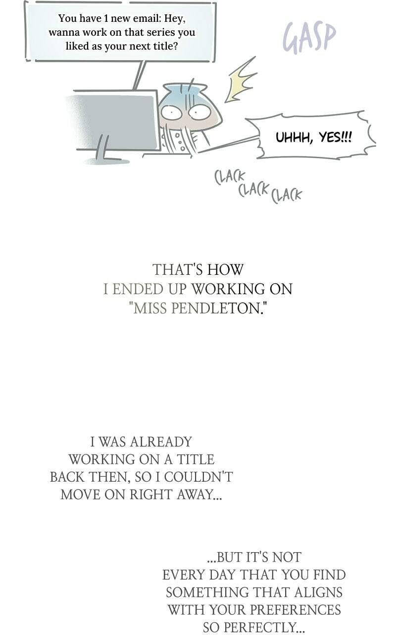 Read Miss Pendleton chapter 50.1 image 6 on Lezhin