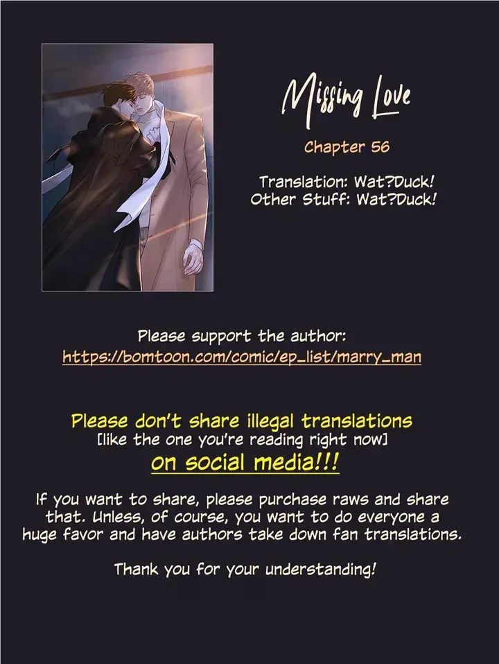 Missing Love: The Marrying Man Chapter 56 page 1 - 