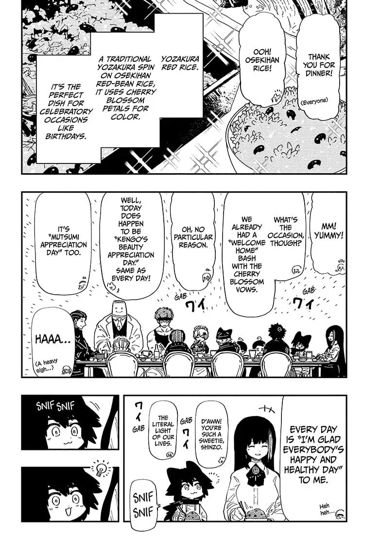 Mission: Yozakura Family Chapter 258 page 14 - 