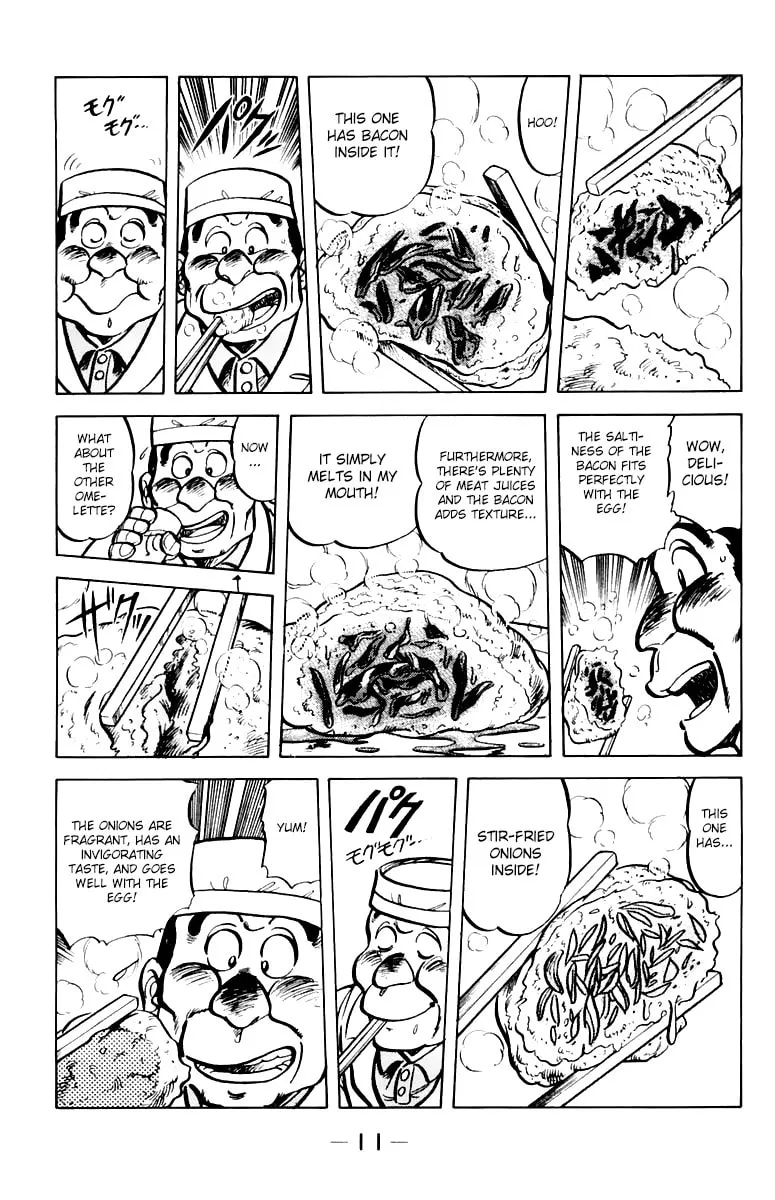 Read Mister Ajikko chapter 36 image 12 on Lezhin