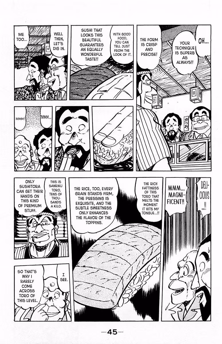 Read Mister Ajikko chapter 65 image 3 on Lezhin