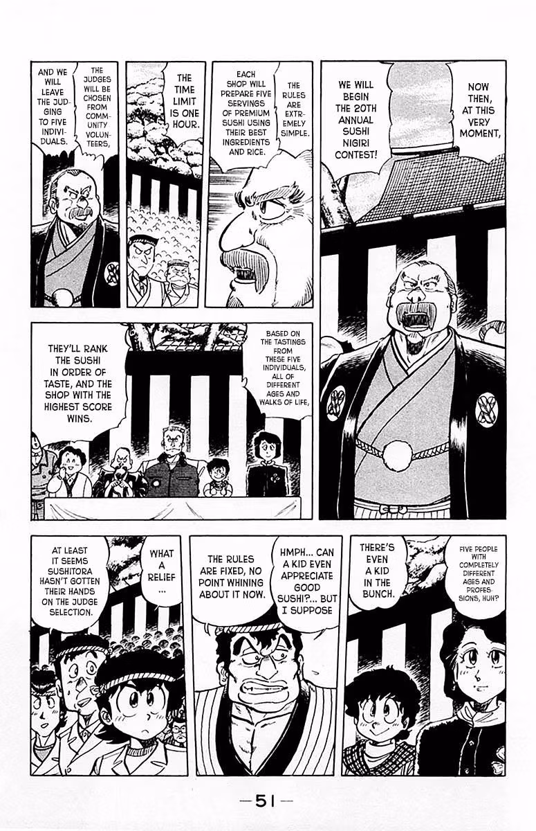 Read Mister Ajikko chapter 65 image 9 on Lezhin