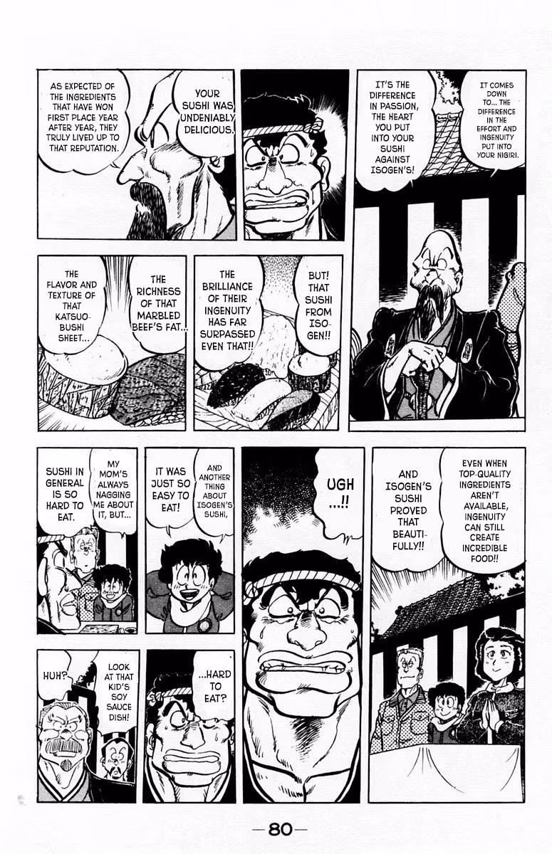 Read Mister Ajikko chapter 66 image 18 on Lezhin
