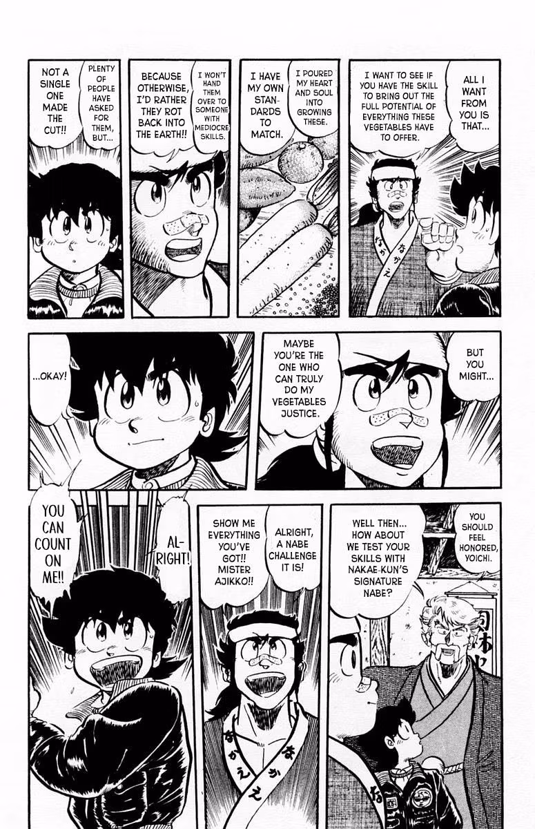 Read Mister Ajikko chapter 67 image 20 on Lezhin