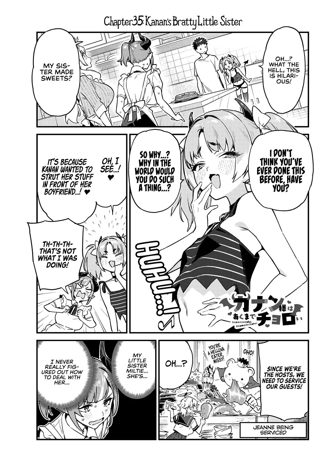 Read Mistress Kanan is Devilishly Easy chapter 35 image 1 on Lezhin