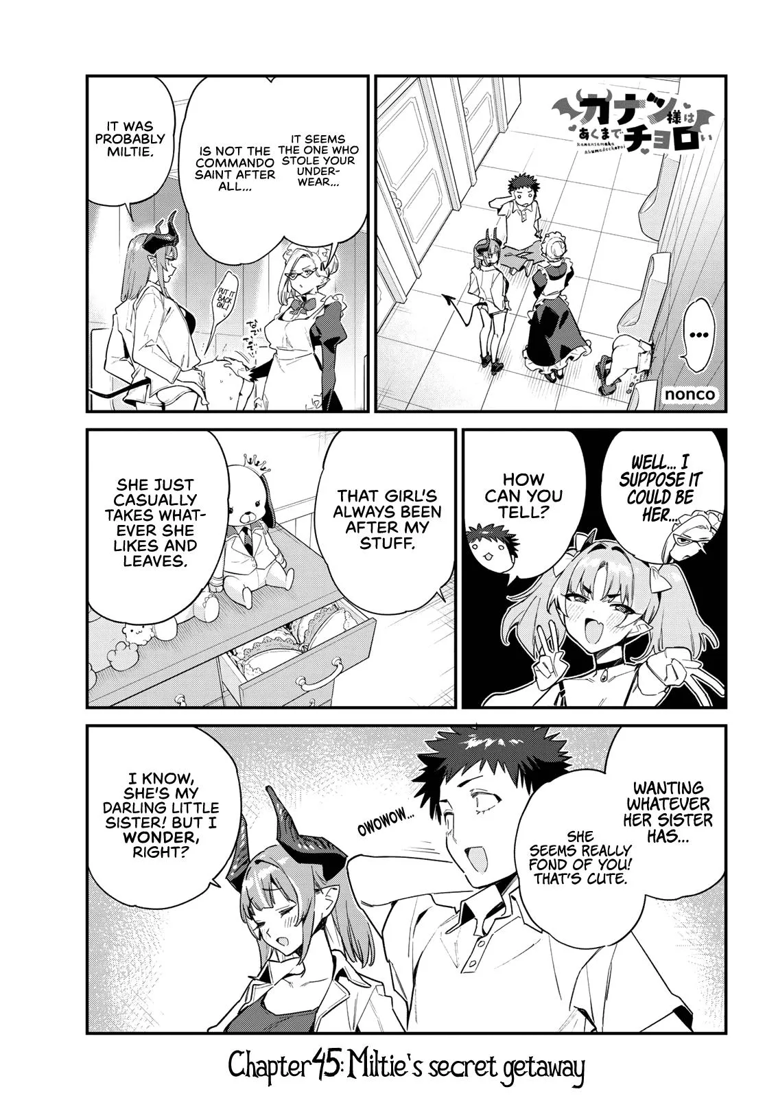 Read Mistress Kanan is Devilishly Easy chapter 45 image 1 on Lezhin