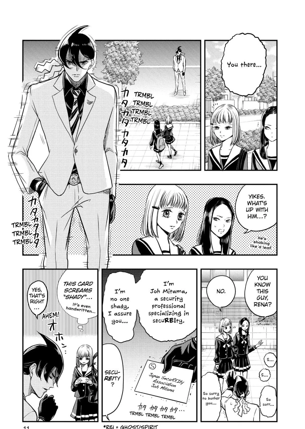 Read Mitama Security: Spirit Busters chapter 1 image 10 on Lezhin