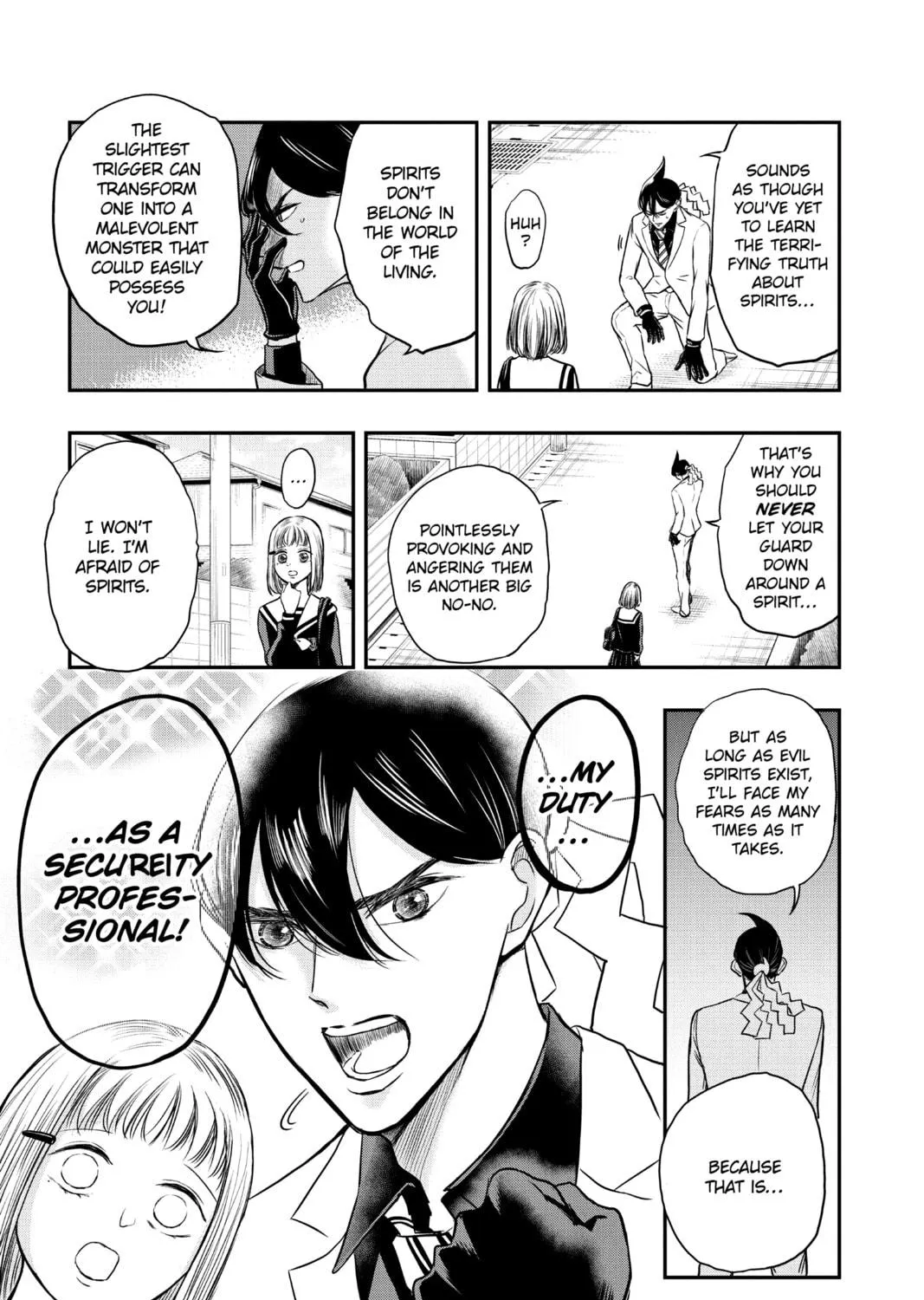 Read Mitama Security: Spirit Busters chapter 1 image 34 on Lezhin