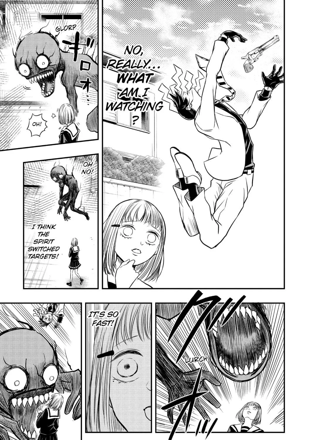 Read Mitama Security: Spirit Busters chapter 1 image 58 on Lezhin