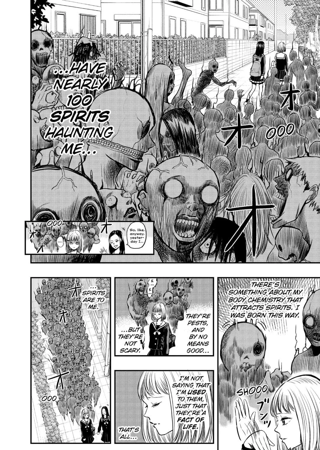 Read Mitama Security: Spirit Busters chapter 1 image 8 on Lezhin