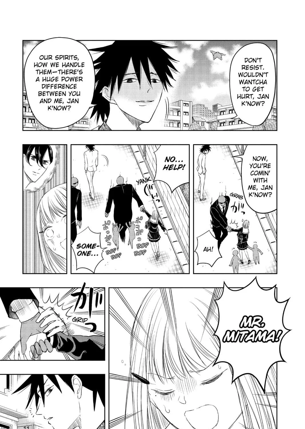 Read Mitama Security: Spirit Busters chapter 10 image 8 on Lezhin
