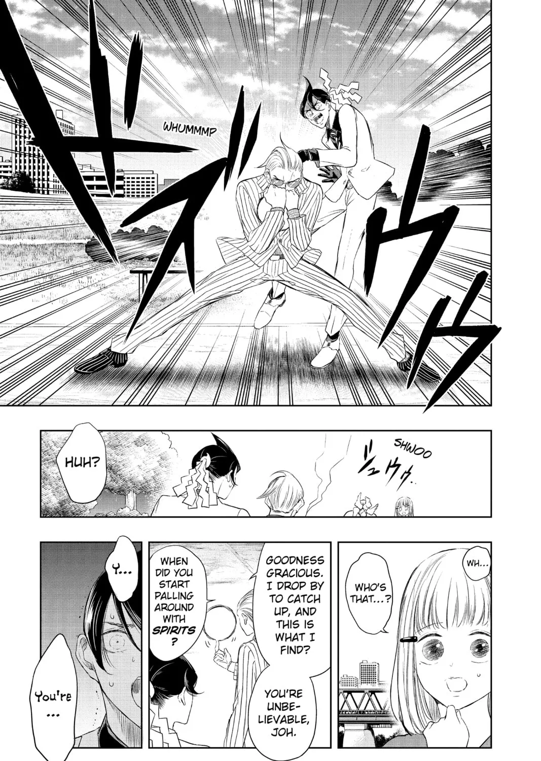 Read Mitama Security: Spirit Busters chapter 11 image 12 on Lezhin