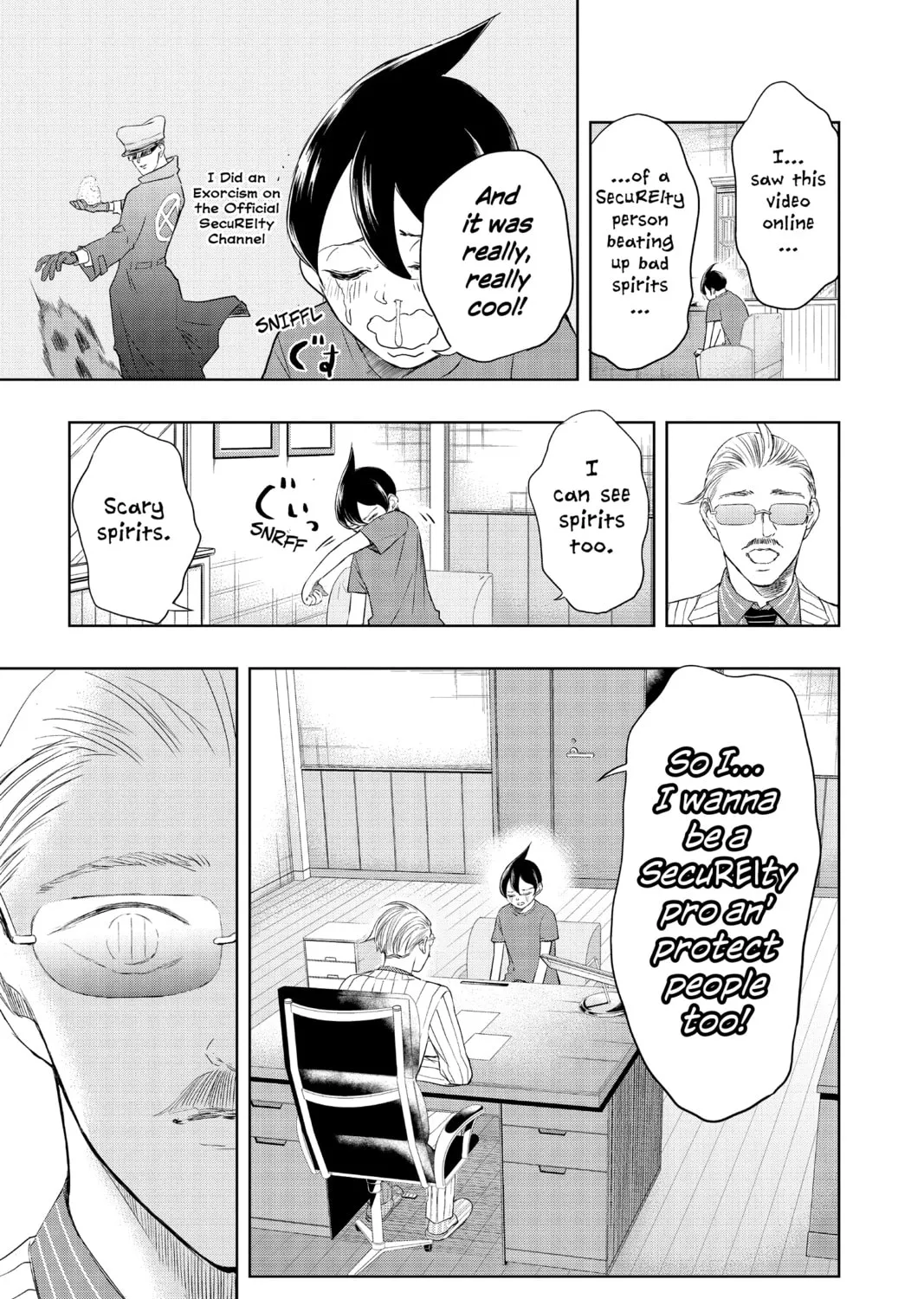 Read Mitama Security: Spirit Busters chapter 12 image 12 on Lezhin