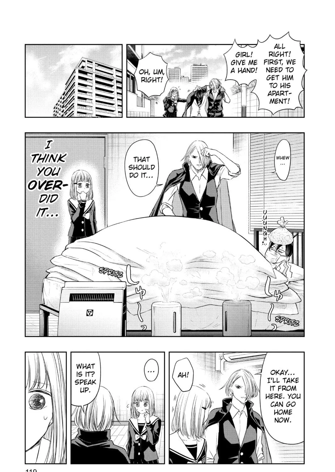 Read Mitama Security: Spirit Busters chapter 16 image 8 on Lezhin