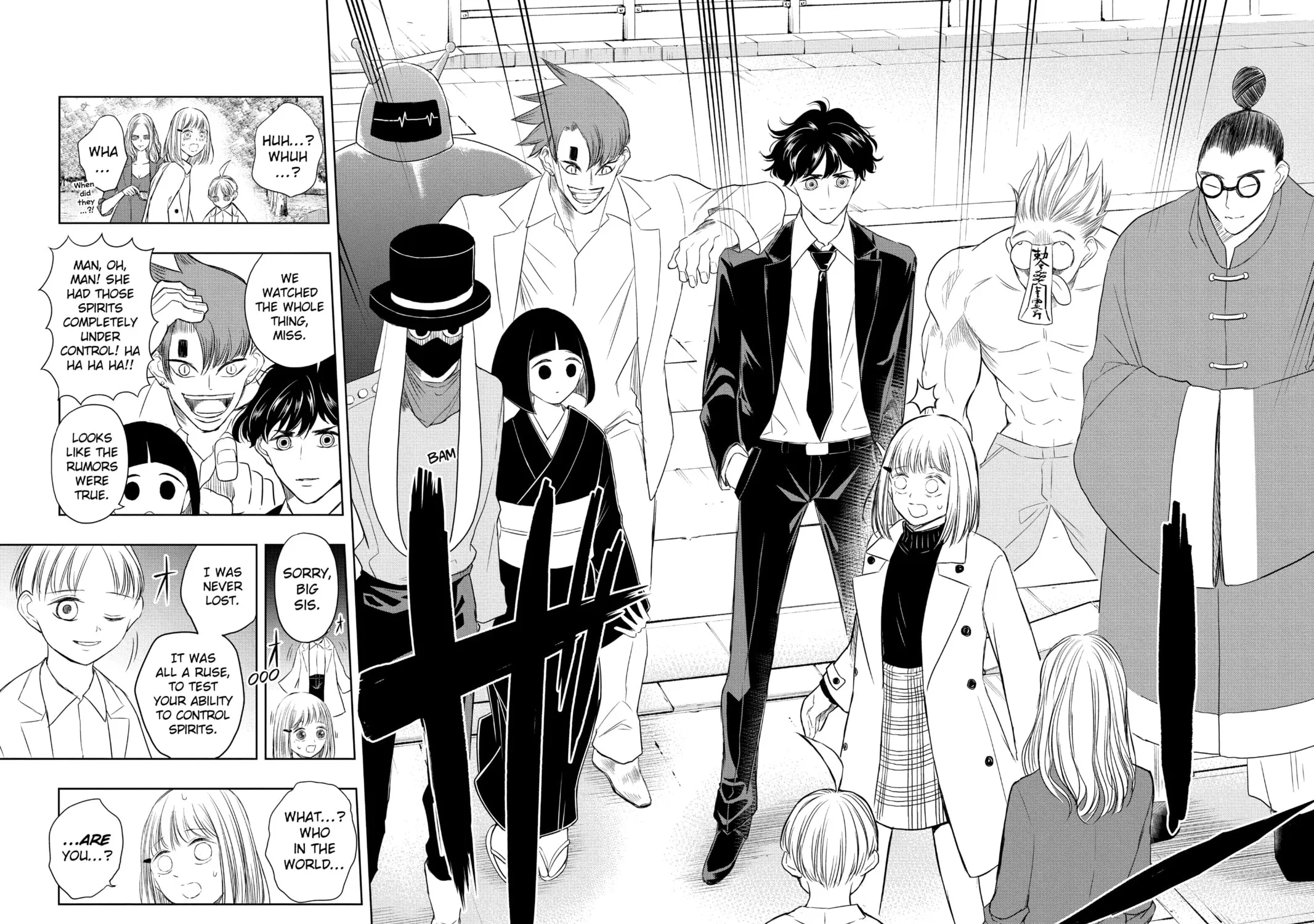 Read Mitama Security: Spirit Busters chapter 17 image 18 on Lezhin