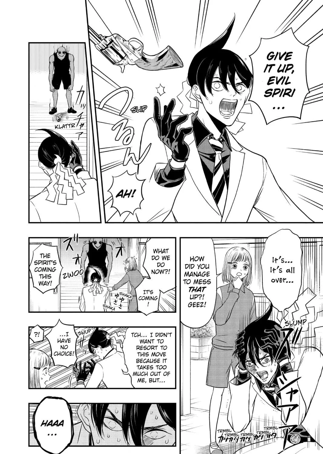 Read Mitama Security: Spirit Busters chapter 2 image 22 on Lezhin