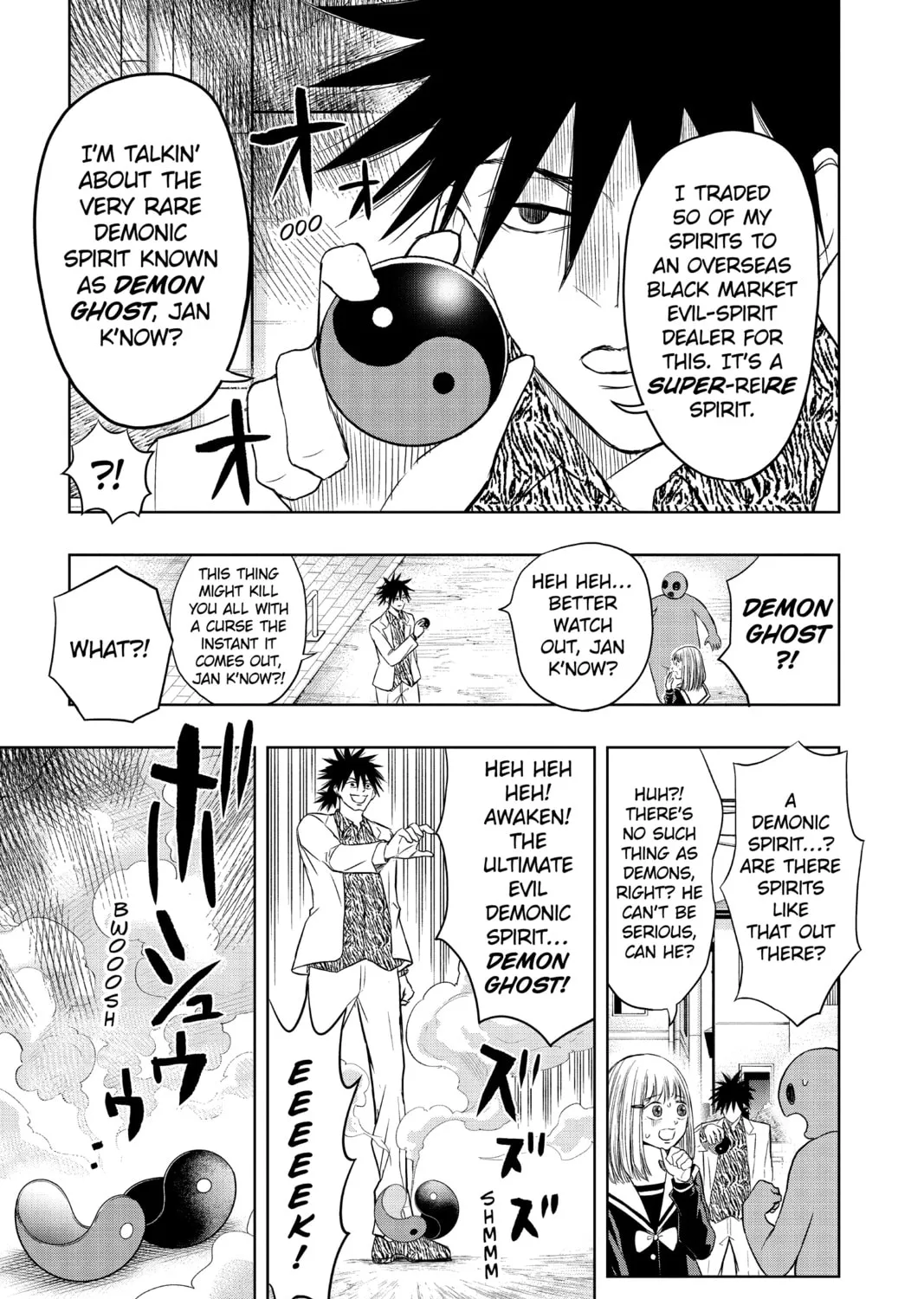 Read Mitama Security: Spirit Busters chapter 22 image 12 on Lezhin