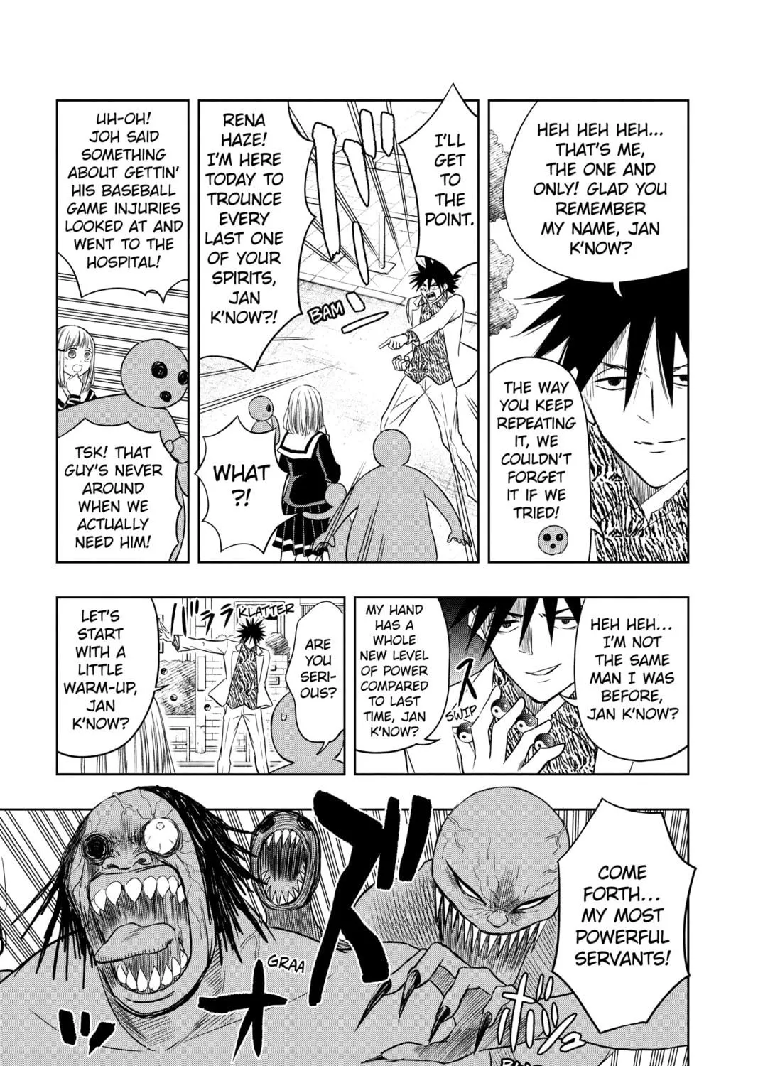 Read Mitama Security: Spirit Busters chapter 22 image 8 on Lezhin