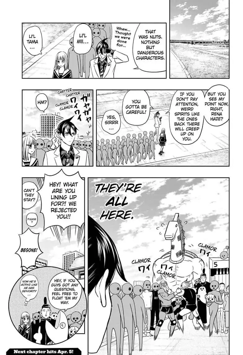 Read Mitama Security: Spirit Busters chapter 31.1 image 18 on Lezhin
