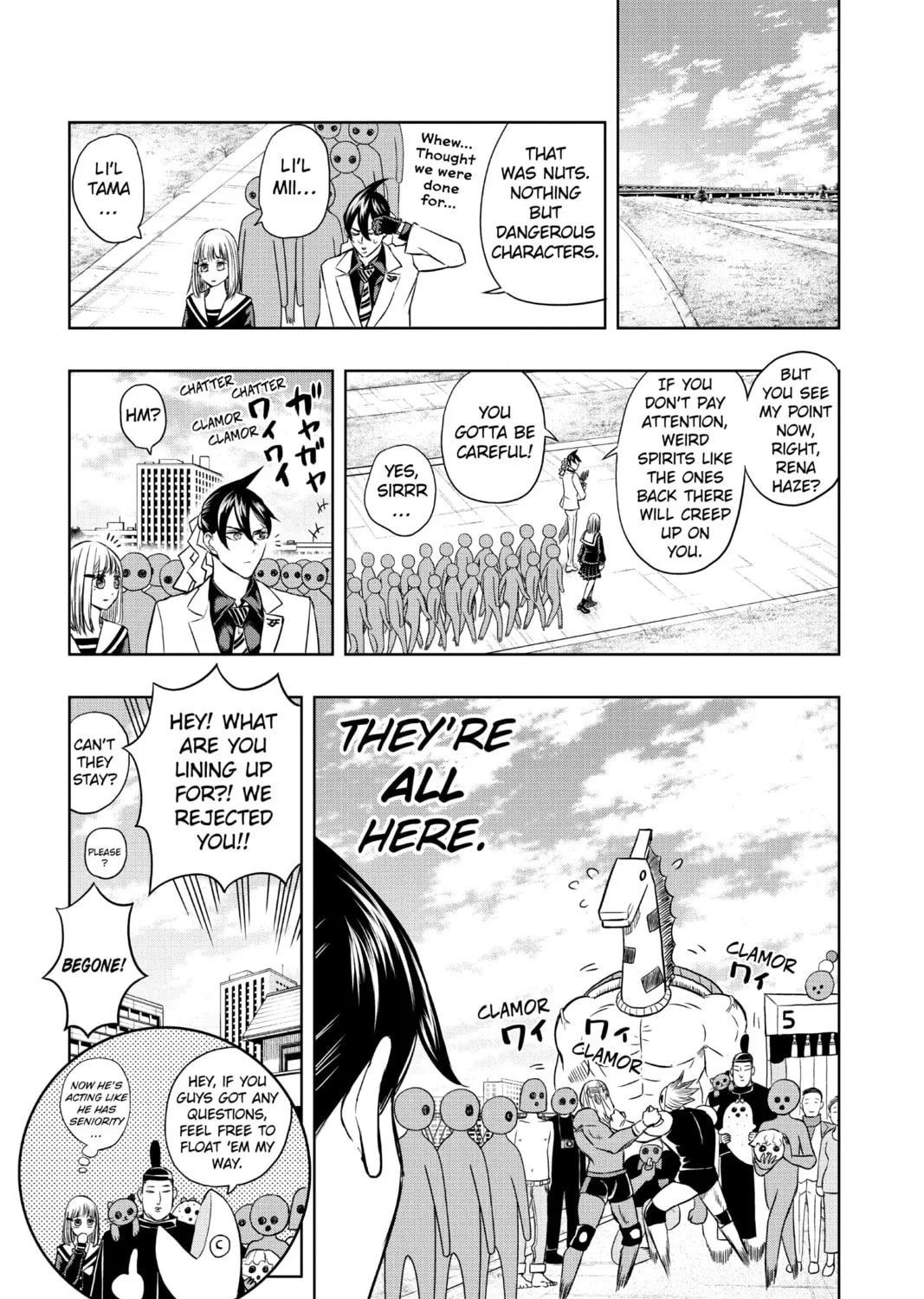 Read Mitama Security: Spirit Busters chapter 31 image 36 on Lezhin