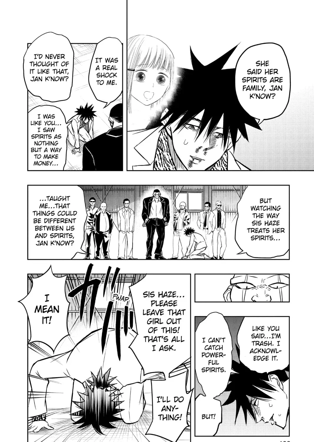Read Mitama Security: Spirit Busters chapter 35 image 14 on Lezhin