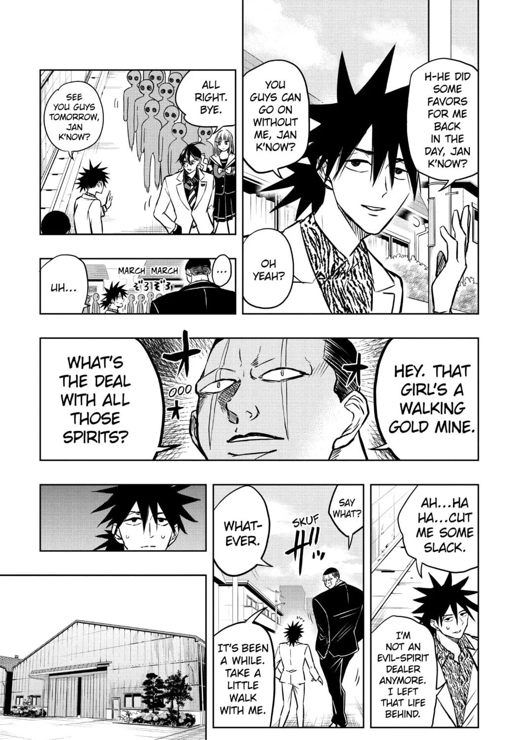 Read Mitama Security: Spirit Busters chapter 35 image 4 on Lezhin